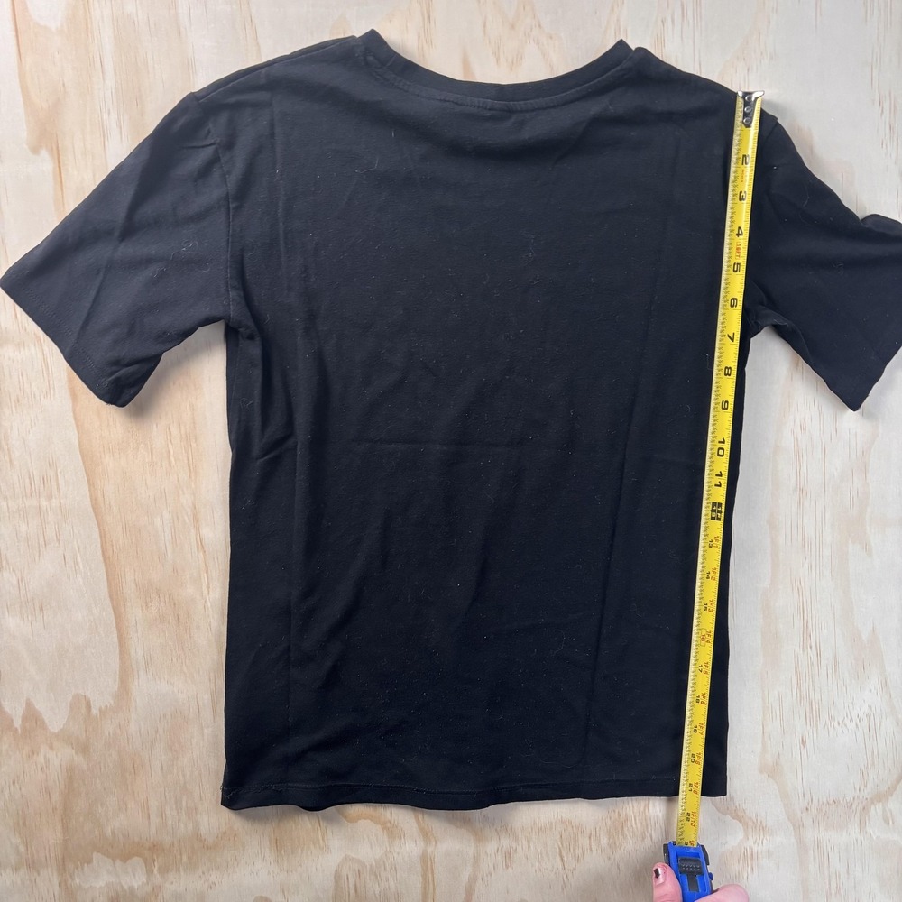 H&M Divided ACDC Shirt Womens XS Black 79 World Tour Rock Graphic Tee Top - Picture 9 of 13